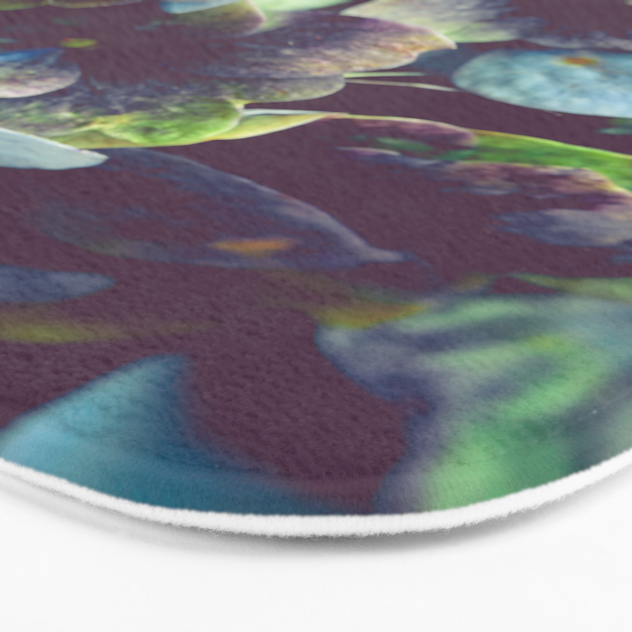 Hydrangea Botanical 1 Bath Mat Gallery Image 3