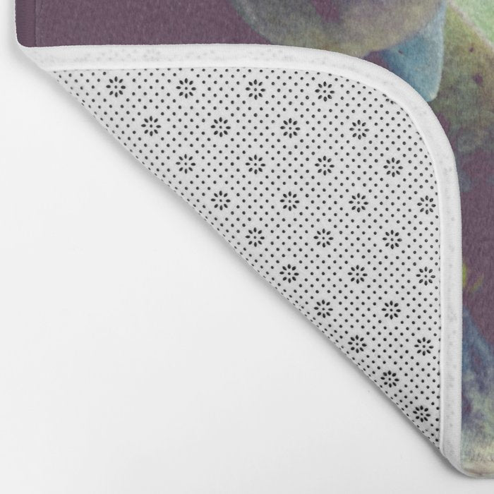 Hydrangea Botanical 1 Bath Mat Gallery Image 2