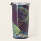 Hydrangea Botanical 1 Travel Mug Gallery Image 3