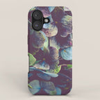 Hydrangea Botanical 1 iPhone Case Gallery Image 1