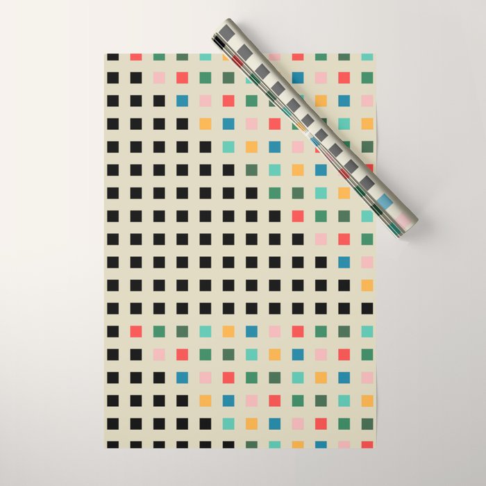 BAUHAUS POP VALENCIA Wrapping Paper Gallery Image 1