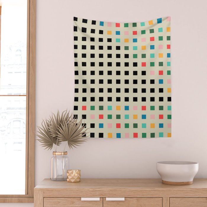 BAUHAUS POP VALENCIA Wall Tapestry Gallery Image 2
