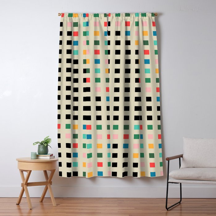 BAUHAUS POP VALENCIA Window Curtain Gallery Image 5