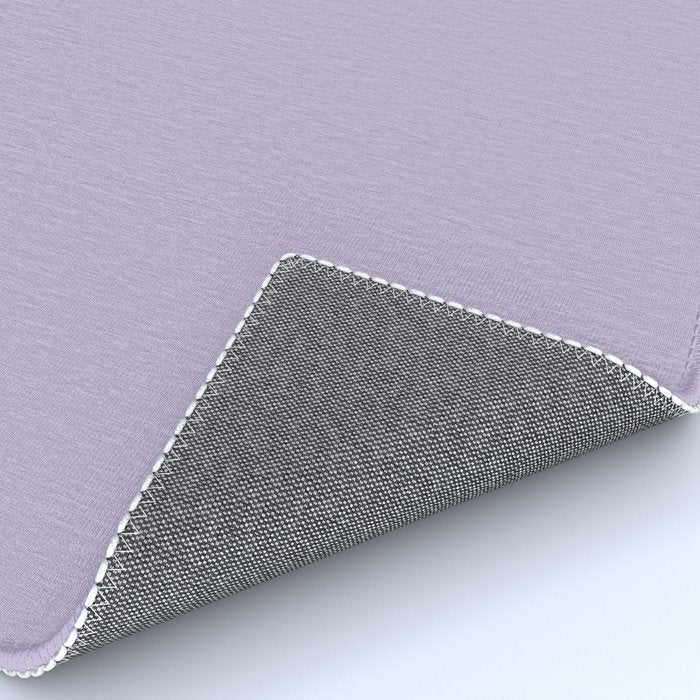 PASTEL LILAC Lavender Light Purple solid color Rug Gallery Image 4