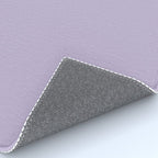 PASTEL LILAC Lavender Light Purple solid color Rug Gallery Image 4