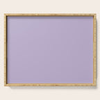 PASTEL LILAC Lavender Light Purple solid color Serving Tray Gallery Image 1