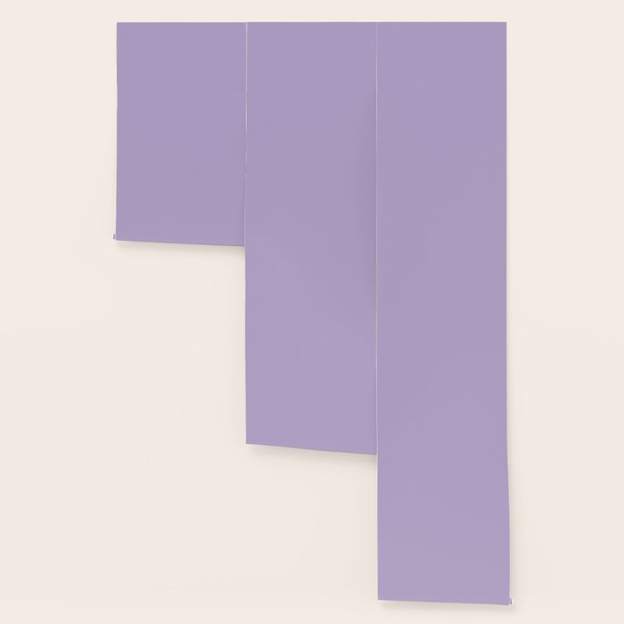 PASTEL LILAC Lavender Light Purple solid color Wallpaper Gallery Image 3