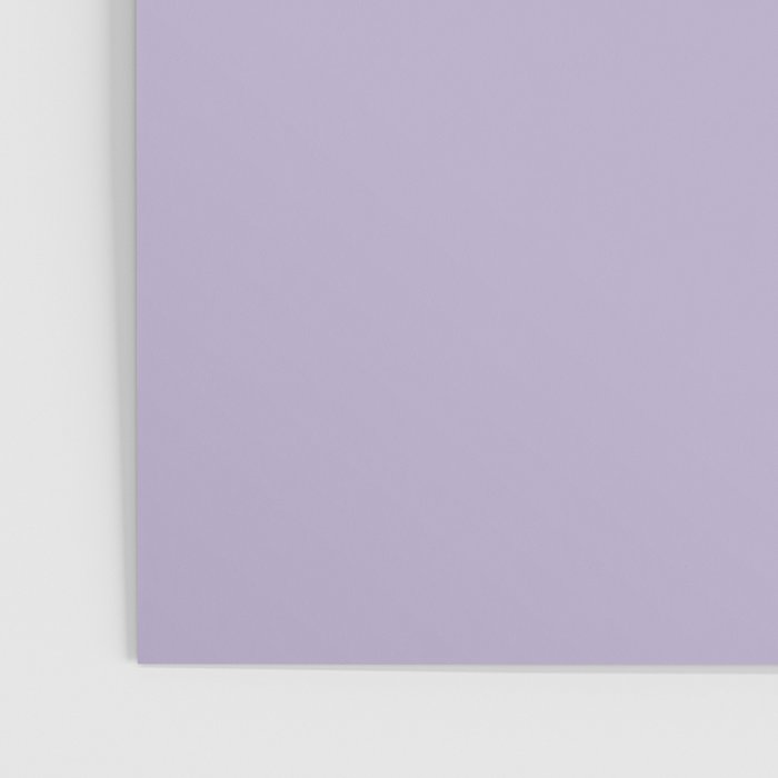 PASTEL LILAC Lavender Light Purple solid color Poster Gallery Image 3