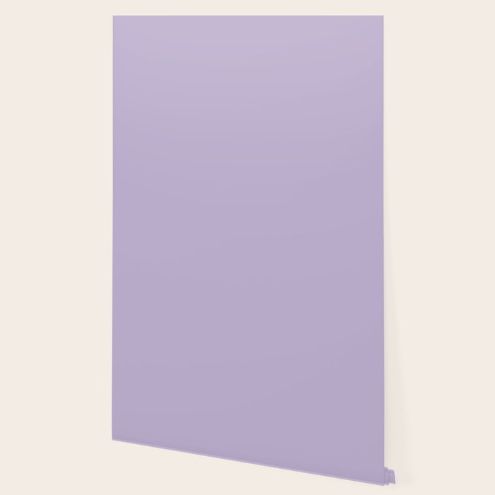 PASTEL LILAC Lavender Light Purple solid color Wallpaper Gallery Image 2
