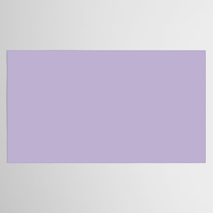 PASTEL LILAC Lavender Light Purple solid color Tablecloth Gallery Image 2