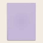 PASTEL LILAC Lavender Light Purple solid color Notebook Gallery Image 4