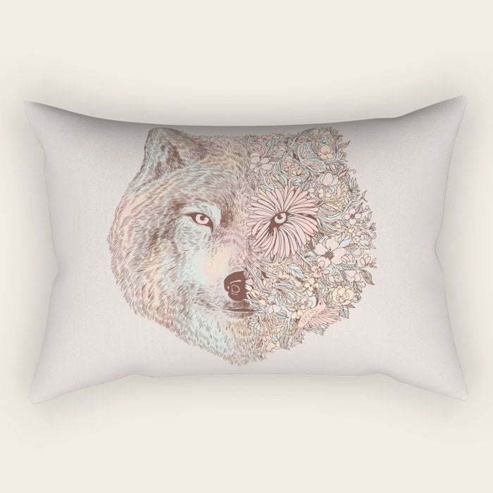 A Wild Life Rectangular Pillow Gallery Image 1