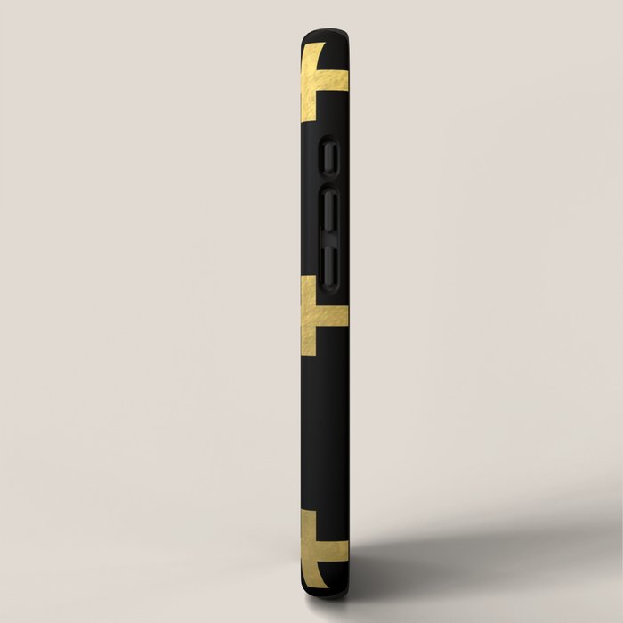 Crosses - gold iPhone Case Gallery Image 2