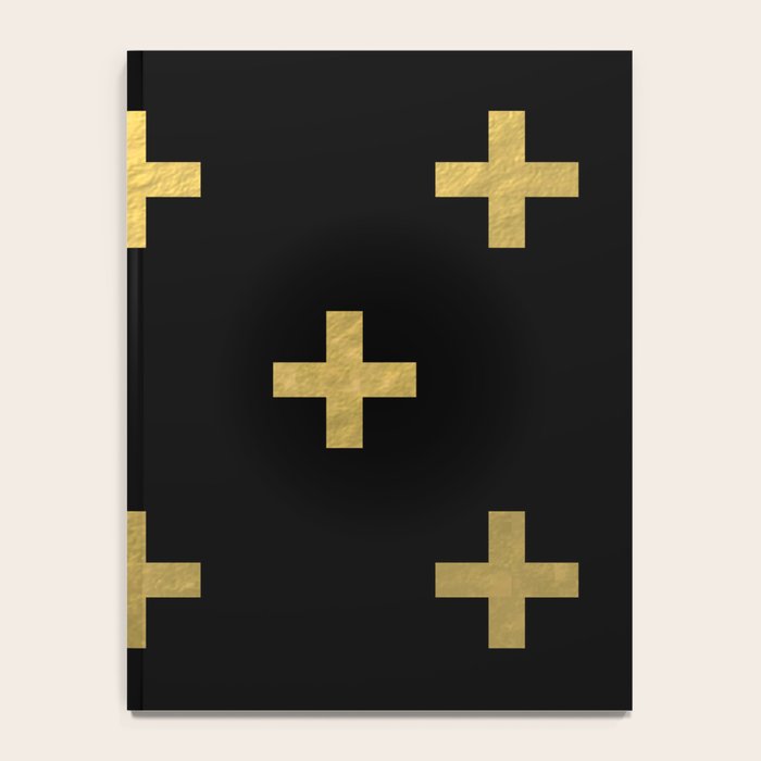 Crosses - gold Notebook Gallery Image 4
