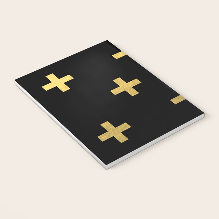 Crosses - gold Notebook Gallery Image 3