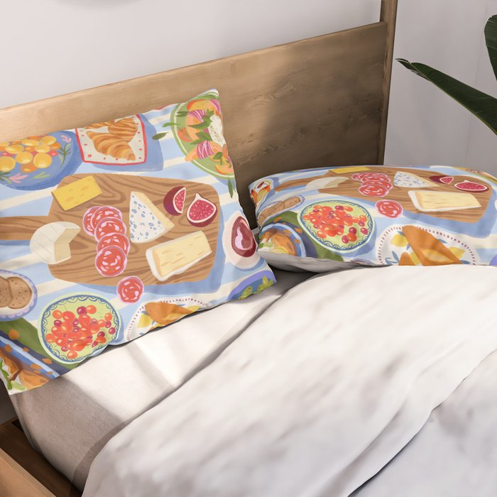 Summer Picnic Pillow Sham Gallery Image 2
