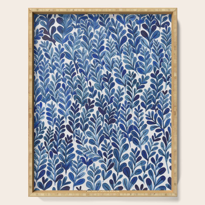 Indigo blues Serving Tray Gallery Image 1