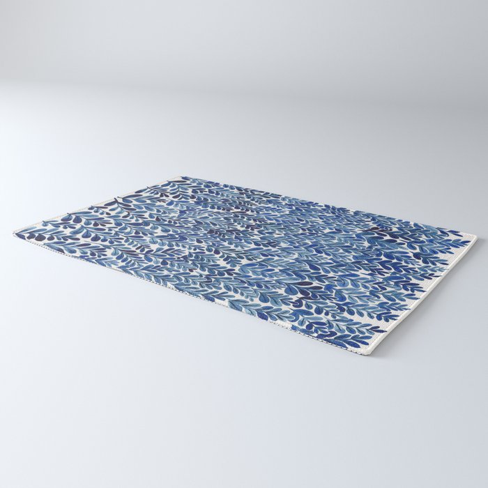 Indigo blues Rug Gallery Image 3