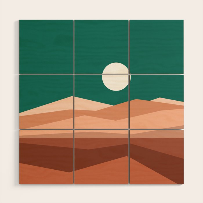 Canyon 01B Wood Wall Art Gallery Image 1