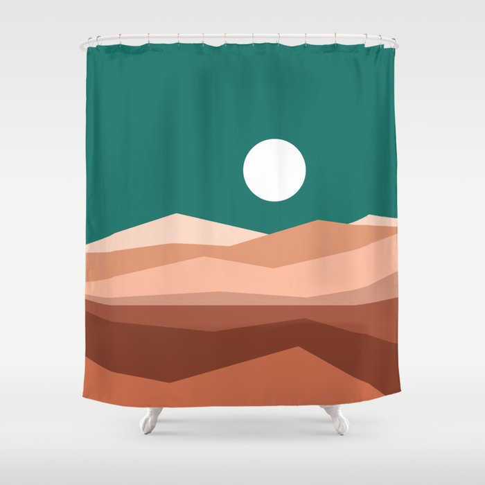 Canyon 01B Shower Curtain Gallery Image 1