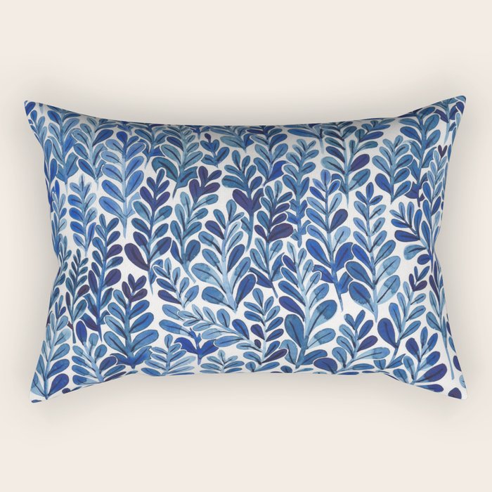 Indigo blues Rectangular Pillow Gallery Image 2