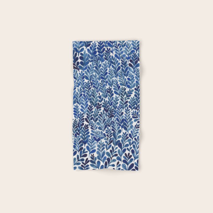 Indigo blues Bath Towel Gallery Image 1