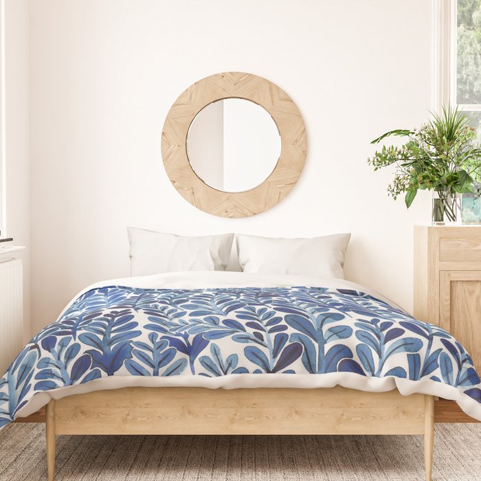 Indigo blues Duvet Cover Gallery Image 3
