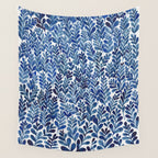 Indigo blues Wall Tapestry Gallery Image 4