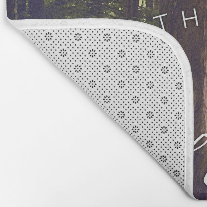Peace and Love Bath Mat Gallery Image 2