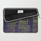 Peace and Love Laptop Sleeve Gallery Image 2