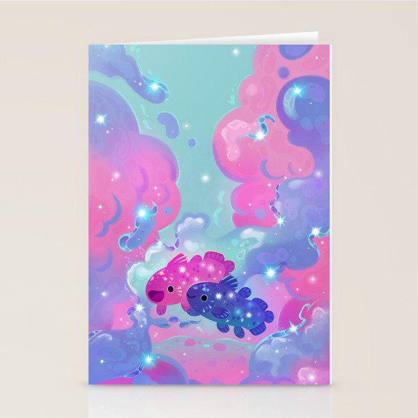 Coelacanth Stationery Card Gallery Image 1