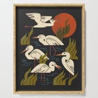 Five Heron Flock Serving Tray Gallery Image 1