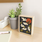 Five Heron Flock Mini Art Print Gallery Image 2