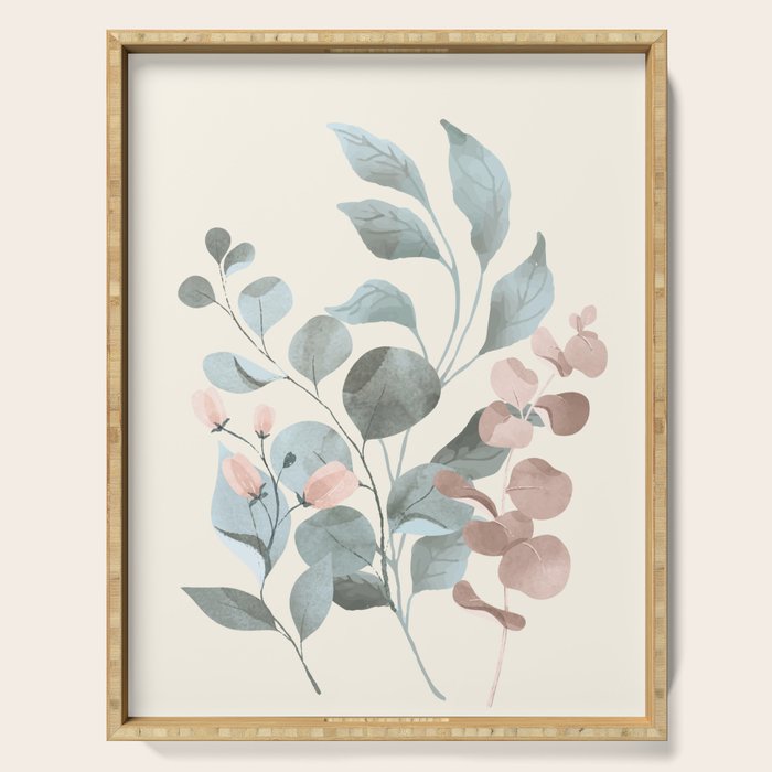 Verdant Branches 02 Serving Tray Gallery Image 1