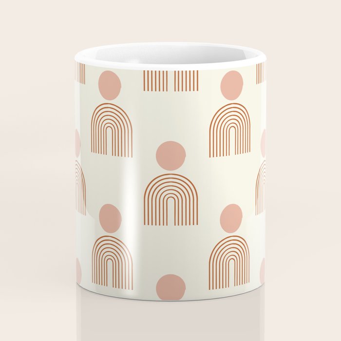 Full moon rainbow pattern collection SS01 Coffee Mug Gallery Image 4