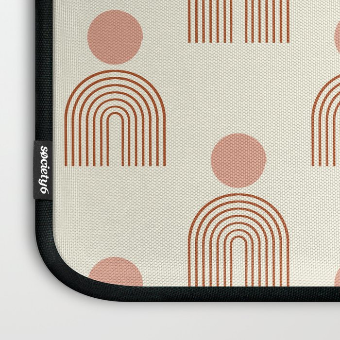 Full moon rainbow pattern collection SS01 Laptop Sleeve Gallery Image 3