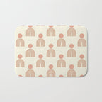 Full moon rainbow pattern collection SS01 Bath Mat Gallery Image 1