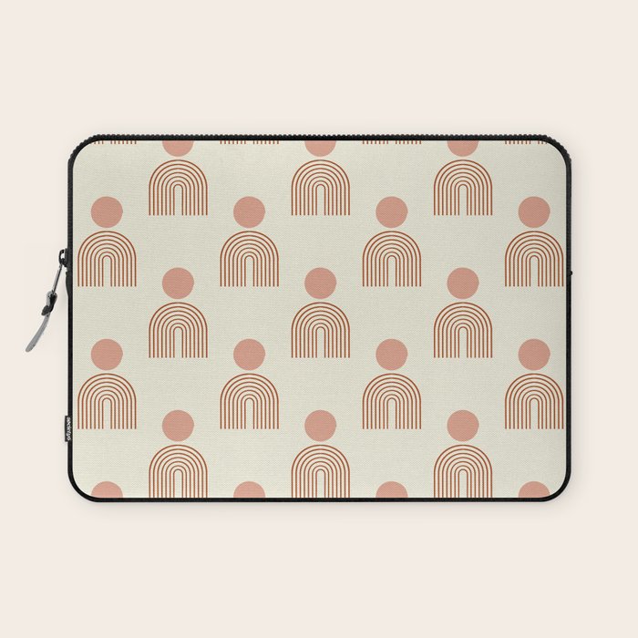 Full moon rainbow pattern collection SS01 Laptop Sleeve Gallery Image 1