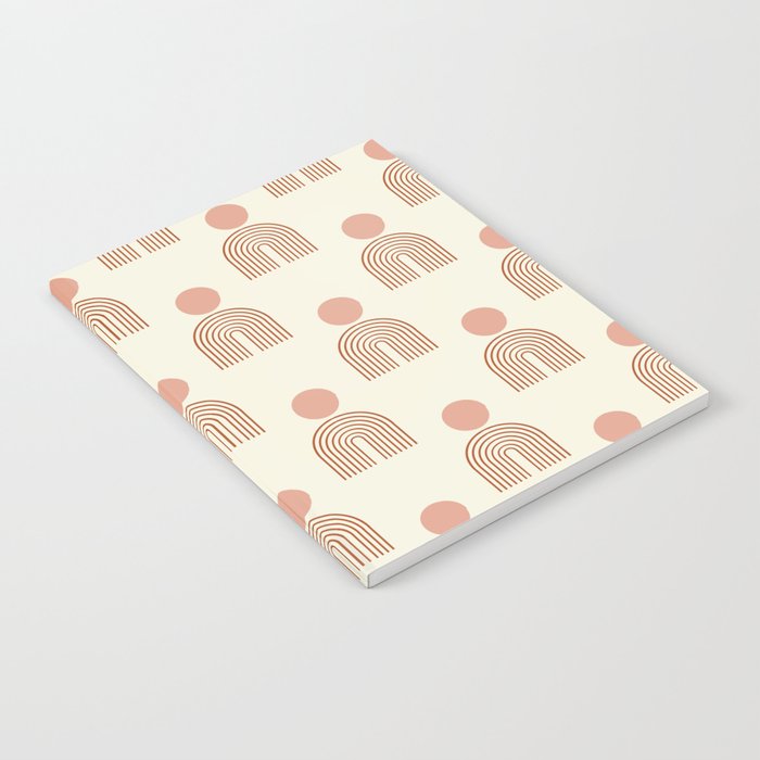 Full moon rainbow pattern collection SS01 Notebook Gallery Image 2