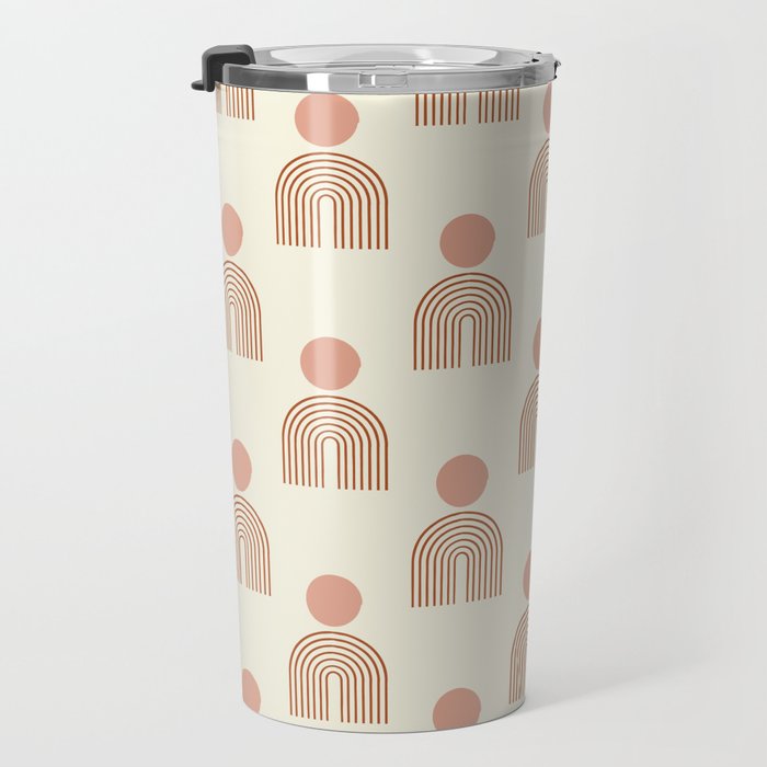 Full moon rainbow pattern collection SS01 Travel Mug Gallery Image 3