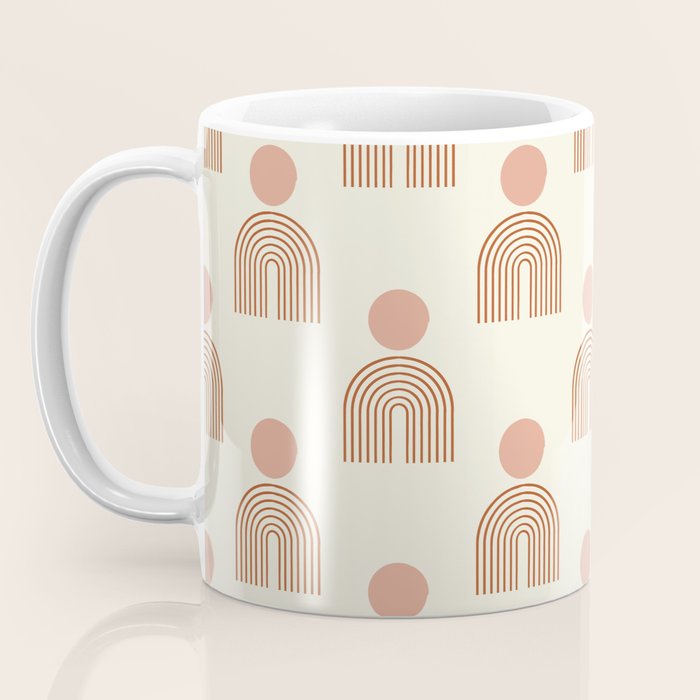 Full moon rainbow pattern collection SS01 Coffee Mug Gallery Image 3