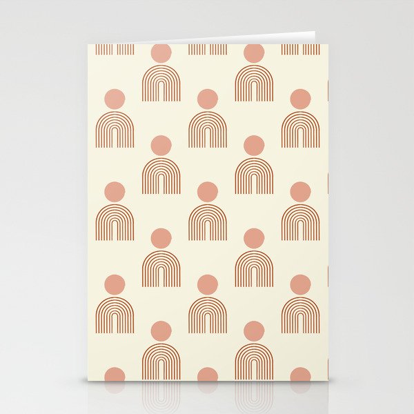 Full moon rainbow pattern collection SS01 Stationery Card Gallery Image 2