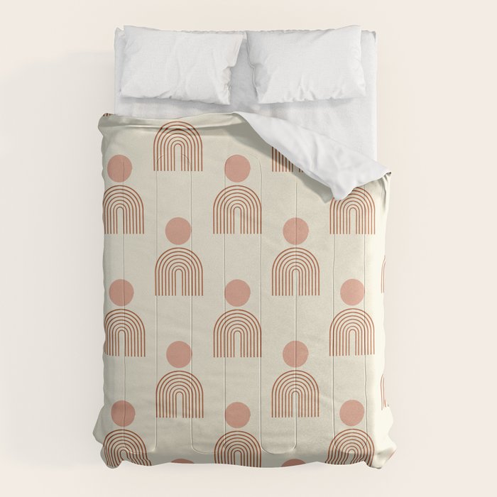 Full moon rainbow pattern collection SS01 Comforter Gallery Image 6