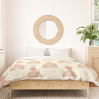 Full moon rainbow pattern collection SS01 Duvet Cover Gallery Image 3