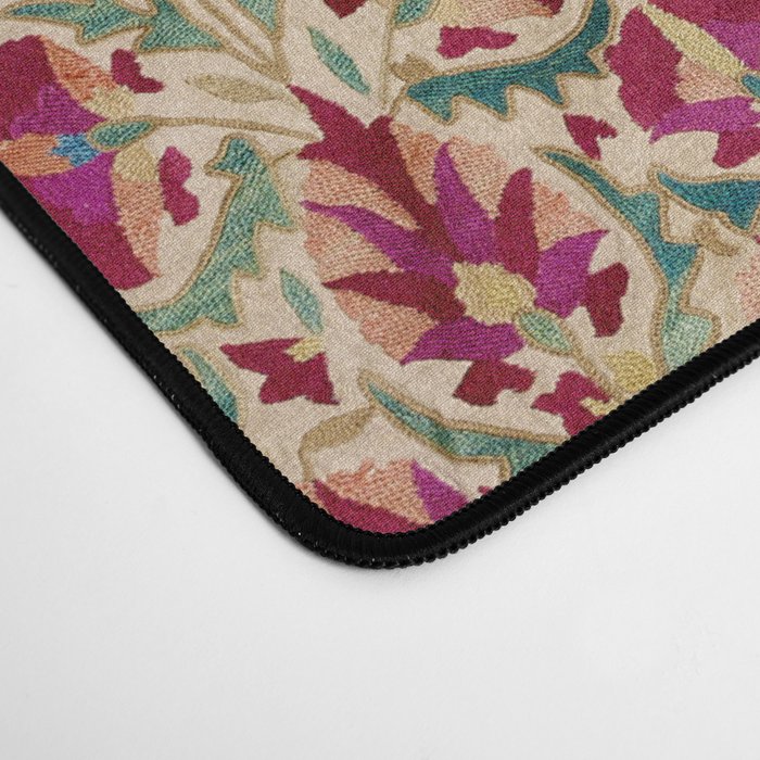 Bokhara Suzani Southwest Uzbekistan Floral Print Desk Mat Gallery Image 4