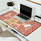 Bokhara Suzani Southwest Uzbekistan Floral Print Desk Mat Gallery Image 2