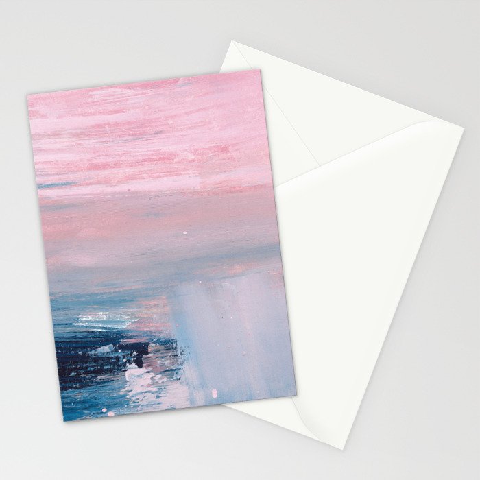 Blush Chic 3 Stationery Card Gallery Image 2