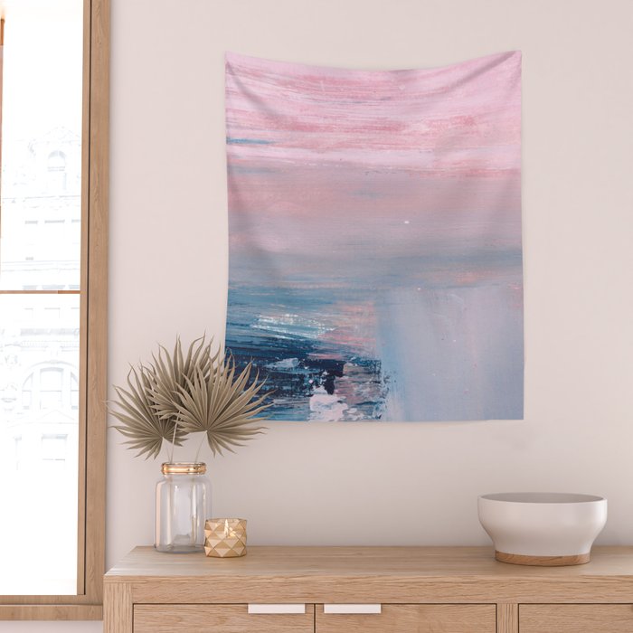 Blush Chic 3 Wall Tapestry Gallery Image 2