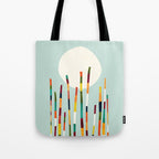 Bamboo Forest Tote Bag Gallery Image 1