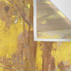Odilon Redon "Trees on a yellow Background" Wall Tapestry Gallery Image 3